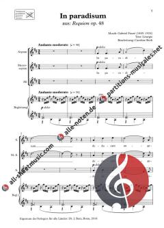 In Paradisum von Gabriel Fauré 