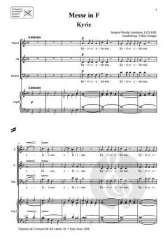 Messe in F von Nicolas Jacques Lemmens 