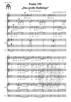 Psalm 150. 'Das große Halleluja' von Andreas Willscher 