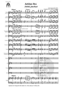 Jubilate Deo von Carl Czerny 