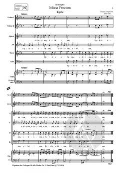 Missa Precum von Johann Joseph Fux 