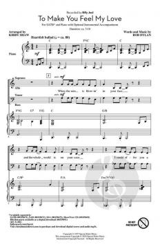 To Make You Feel My Love von Billy Joel (Download) 