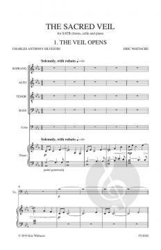 The Sacred Veil von Eric Whitacre (Download) 