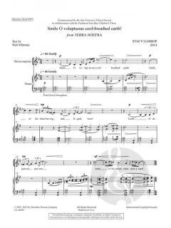 Smile O voluptuous cool-breathed earth von Stacy Garrop 