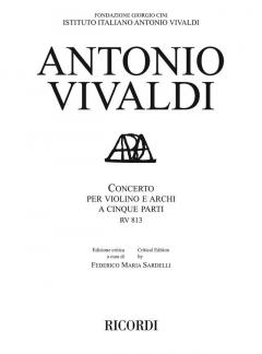 Concerto für Violine und Streicher RV 813 von Antonio Vivaldi 