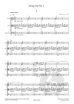 String Trio No.1 von Milko Lazar 