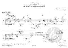 Interieur I von Helmut Lachenmann 