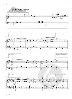 A Line a Day Sight Reading, Level 4 von Jane Smisor Bastien 