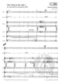 The Viola In My Life 1 (Morton Feldman) 