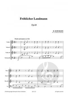Fröhlicher Landmann von Robert Schumann 
