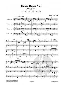 Balkan Dances no. 1 (Igra Sretje) von Patrick Hiketick 