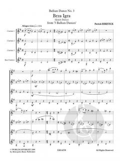 Balkan Dances no. 3 (Brza Igra) von Patrick Hiketick 