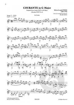 Sonata XXIV (Dresden nr.4) von Silvius Leopold Weiss 