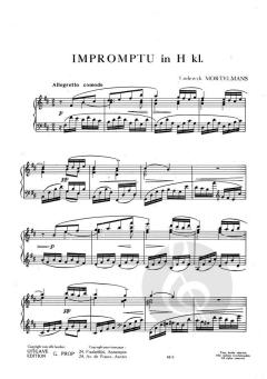 Impromptu in b von Lodewyk Mortelmans 