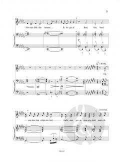 5 Shakespeare Songs von Peter Benoit 