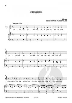 4 Kleuterliedjes von Christa Steenhuyse-Vandevelde 