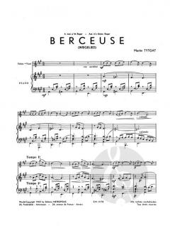 Berceuse von Martin Tytgat 
