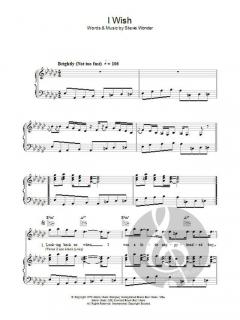 I Wish von Stevie Wonder 