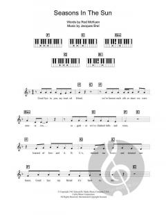 Seasons In The Sun von Westlife 