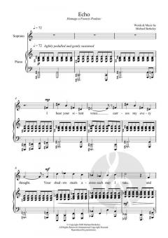 Echo: Hommage a Francis Poulenc von Michael Berkeley (Download) 