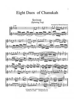 8 Duos of Chanukah 