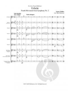 Urlicht from Symphony No. 2 von Gustav Mahler 