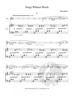 3 Songs Without Words von Hinse Mutter 