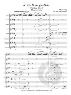 A Little Norwegian Suite von Edvard Grieg 