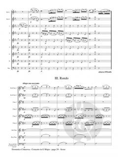 Concerto in G Major von Domenico Cimarosa 