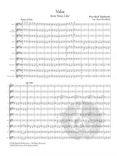 Valse from 'Swan Lake' von Peter Iljitsch Tschaikowsky 