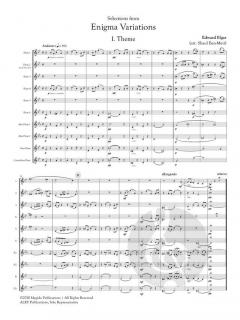 Selections from Enigma Variations von Edward Elgar 