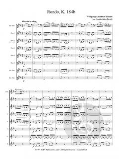 Rondo K. 184b von Wolfgang Amadeus Mozart 