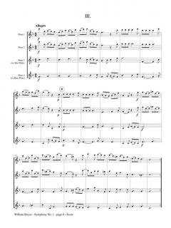 Symphony No. 1 von William Boyce 
