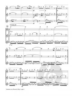 Variations on Theme by Pleyel von Franz Vincenz Krommer 