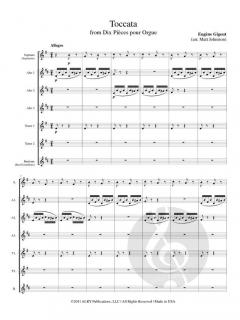 Toccata from ‘10 Pieces for Organ’ von Eugene Gigout 