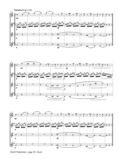 Zwölf Variationen von Wolfgang Amadeus Mozart 
