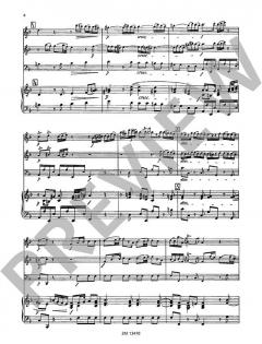Triosonate von Johann Gottlieb Graun (Download) 