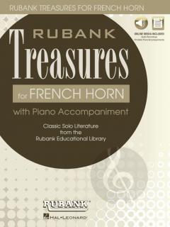 Rubank Treasures for French Horn von Himie Voxman 