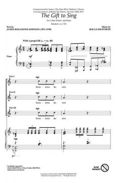 The Gift to Sing von Rollo Dilworth (Download) 