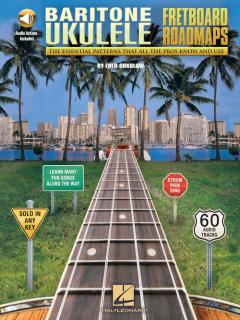 Fretboard Roadmaps - Baritone Ukulele von Fred Sokolow im Alle Noten Shop kaufen