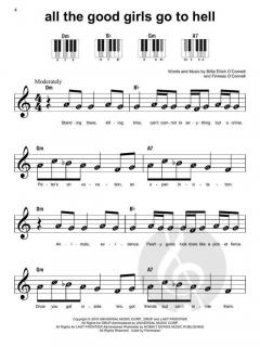 Billie Eilish - Super Easy Songbook 