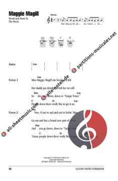 The Doors - Guitar Chord Songbook 