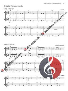 Essential Musicianship for Strings - Ensemble Concepts (Fundamental Level) 