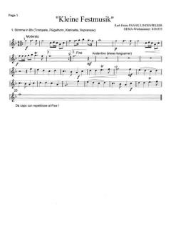 Kleine Festmusik (Karl-Heinz Frank-Lindenfelser) 