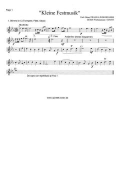 Kleine Festmusik (Karl-Heinz Frank-Lindenfelser) 