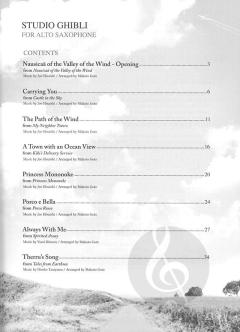 Studio Ghibli for Alto Saxophone 