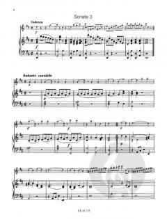 3 leichte Sonaten von Johann Baptist Vanhal 