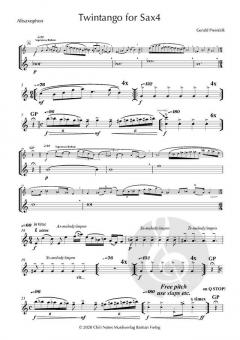 Twintango for Sax4 von Gerald Preinfalk (Download) 