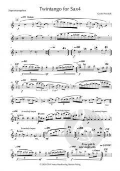 Twintango for Sax4 von Gerald Preinfalk (Download) 