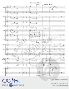 Procession of Stars von Walter Cummings 